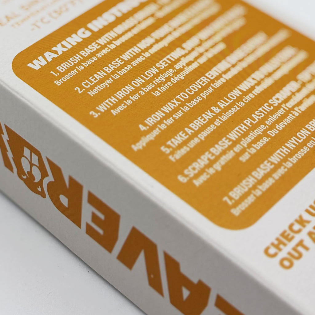 Warm Temperature Ski & Snowboard Wax (3 Pack)