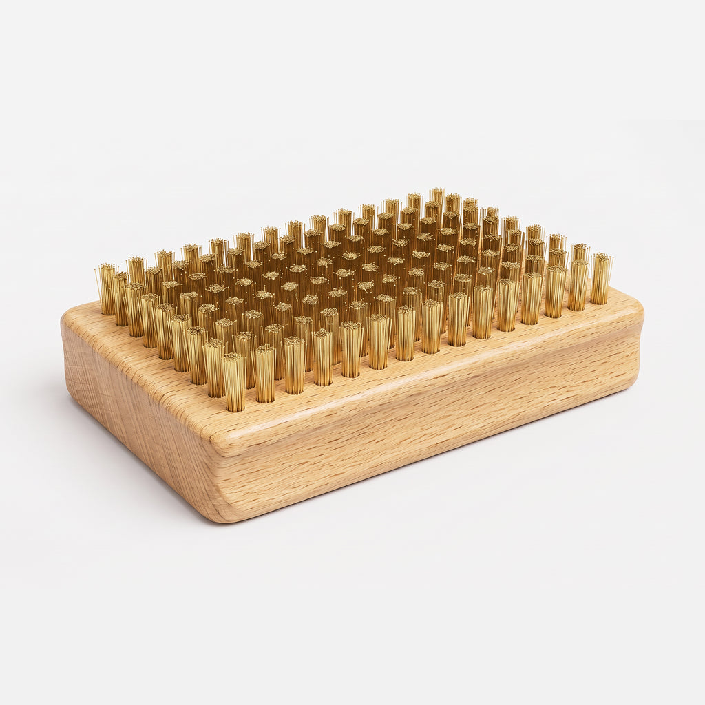 Brass Waxing Brush