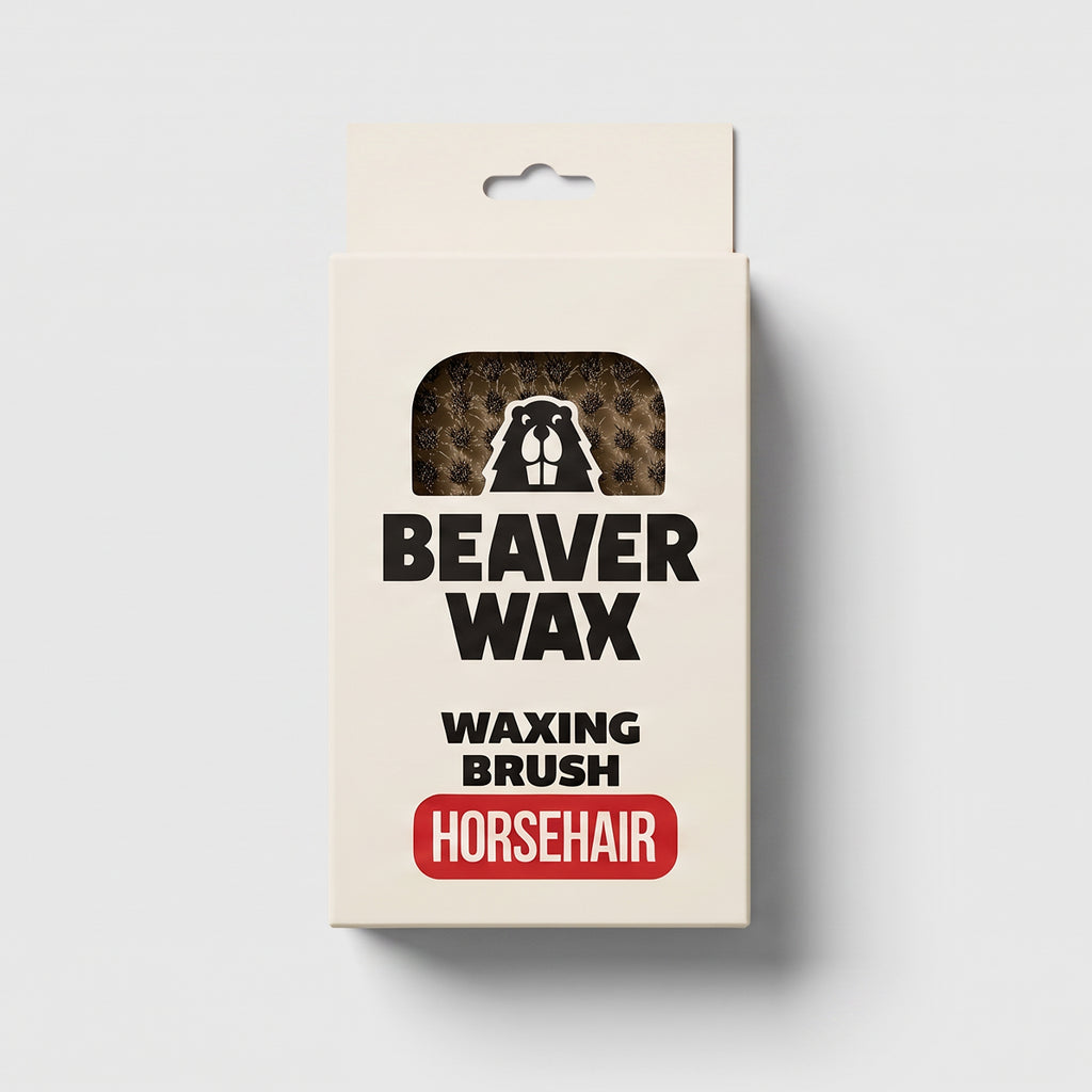 Horsehair Waxing Brush