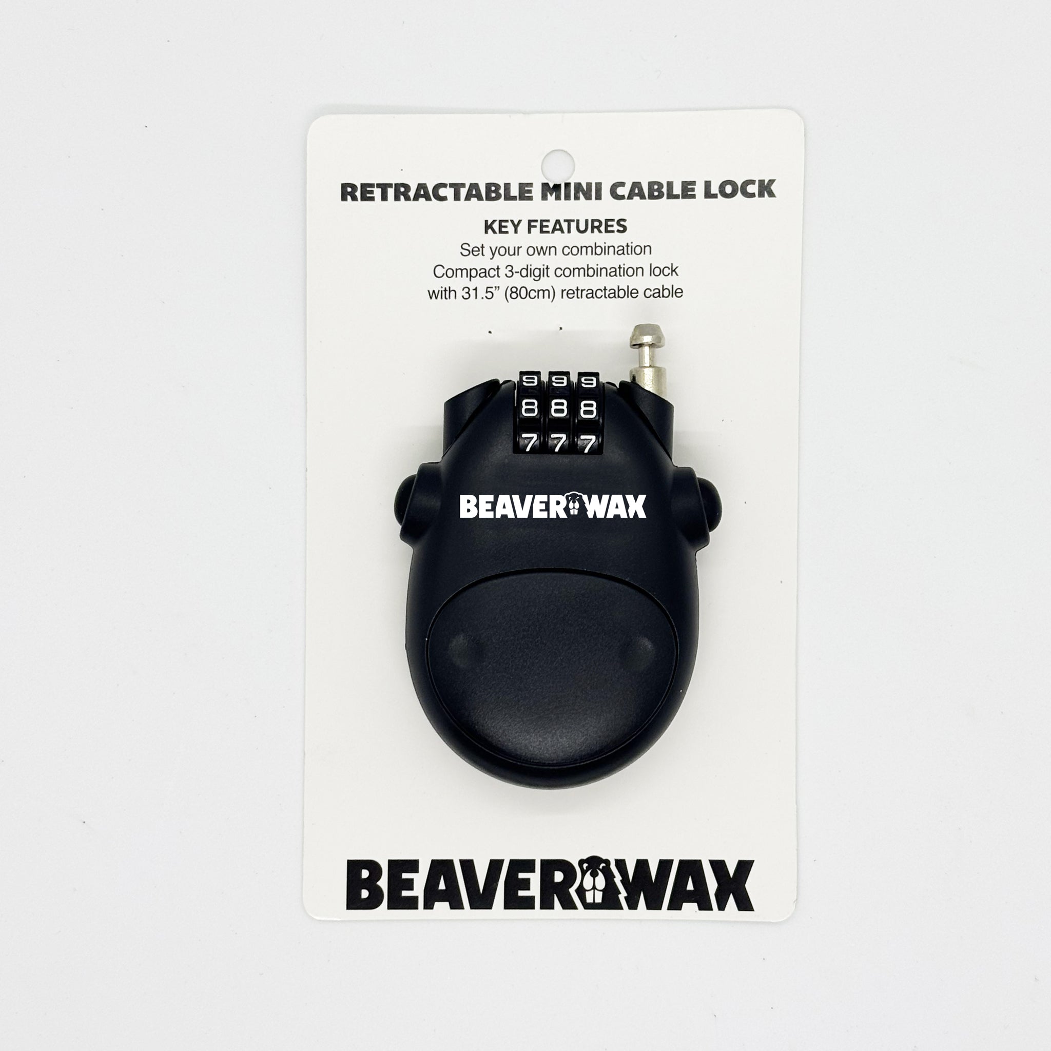 Mini Cable Lock – BeaverWax