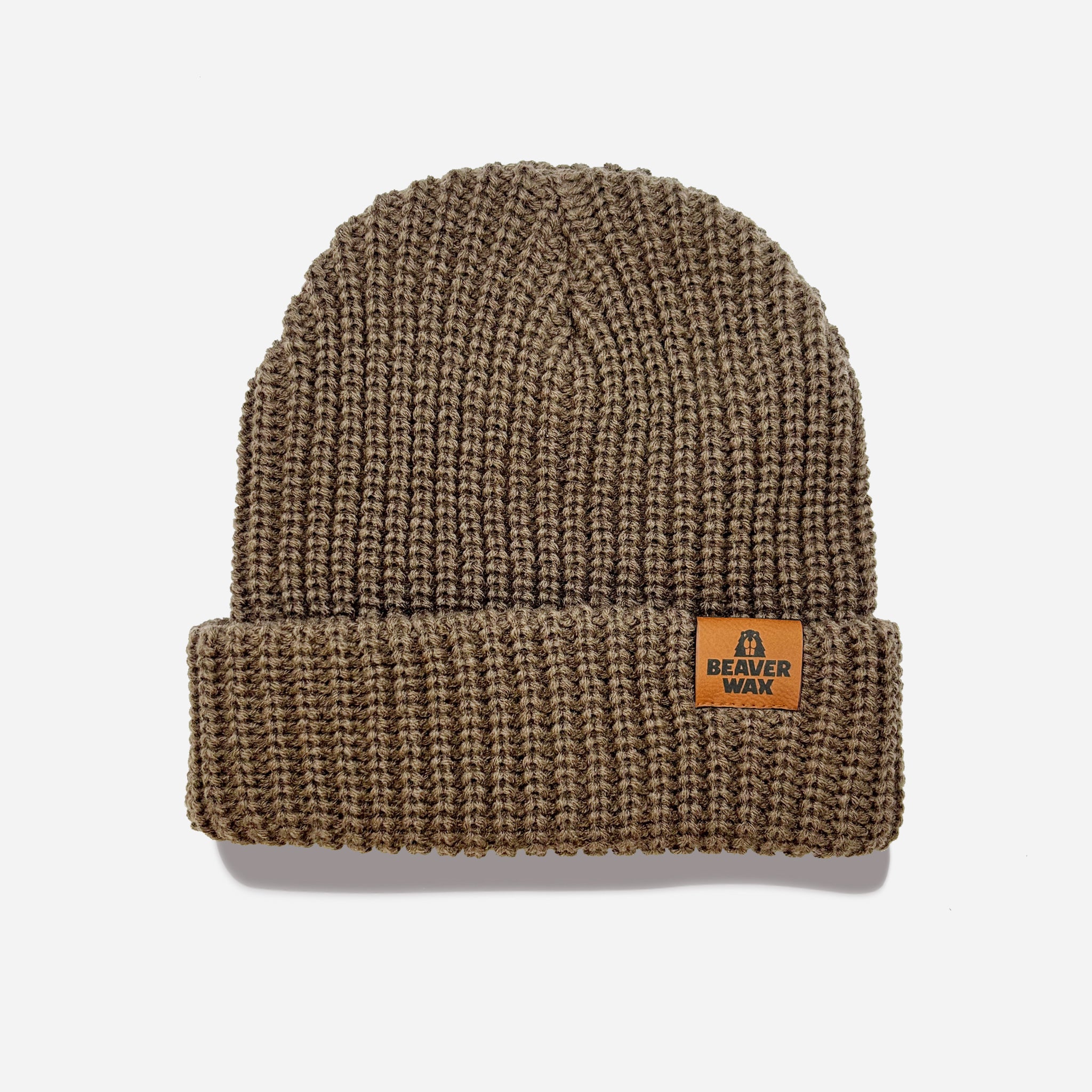 Chunky Wide Rib Roll-Up Beanie
