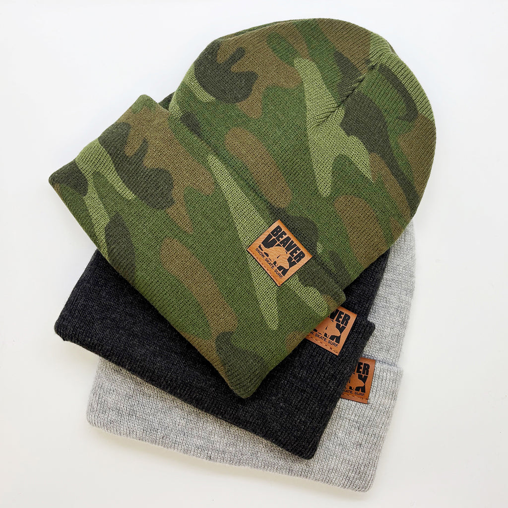 Tight Knit Roll-Up Beanie