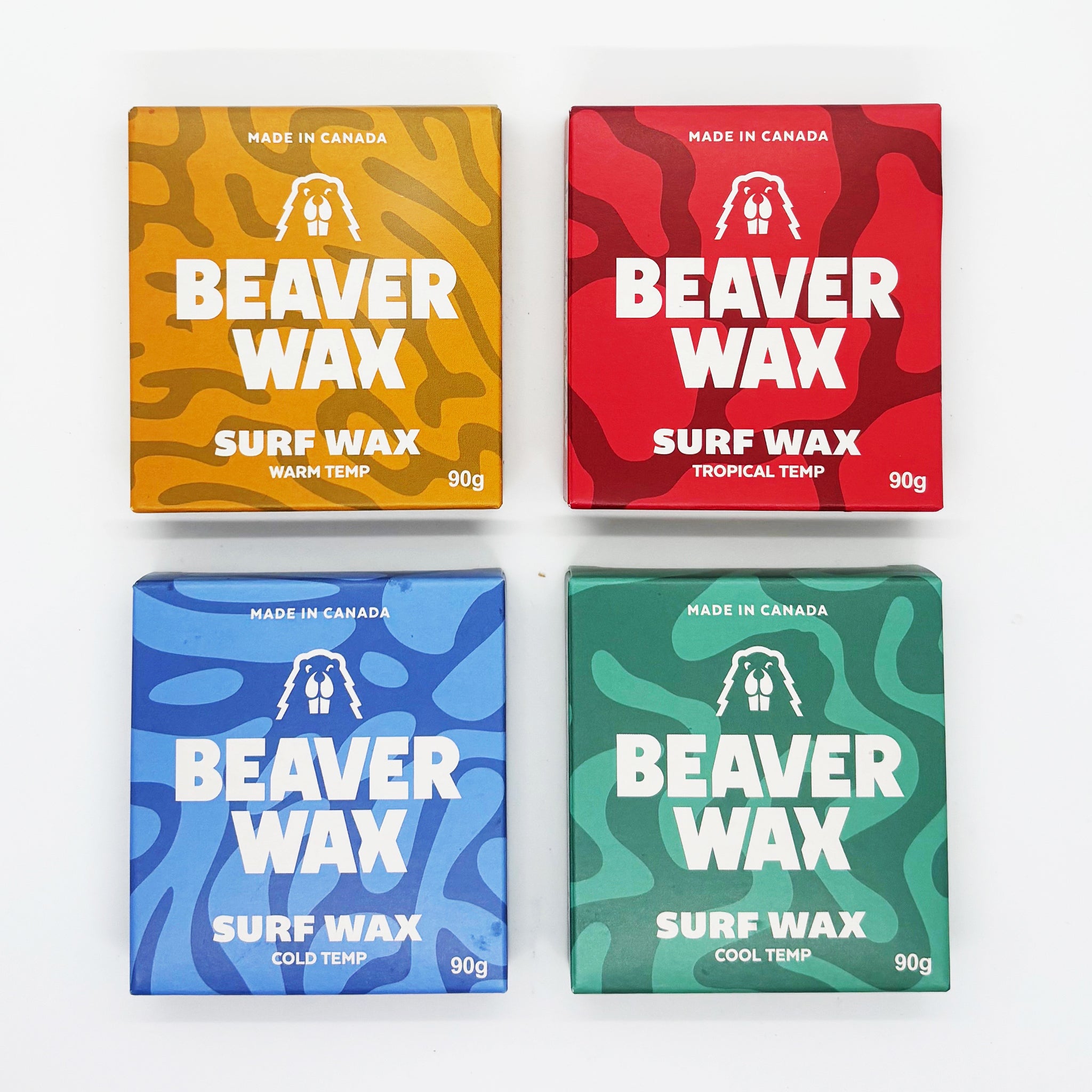 Surf Wax - Mixed Temperatures (5 Pack) – BeaverWax