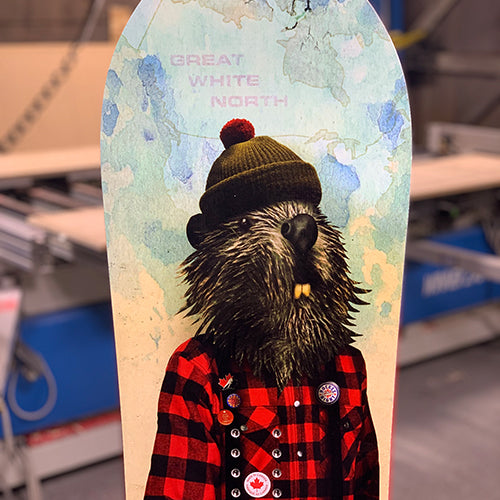 BeaverWax x Wired Snowboards